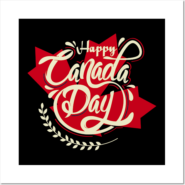 CANADA DAY Wall Art by BeDesignerWorld